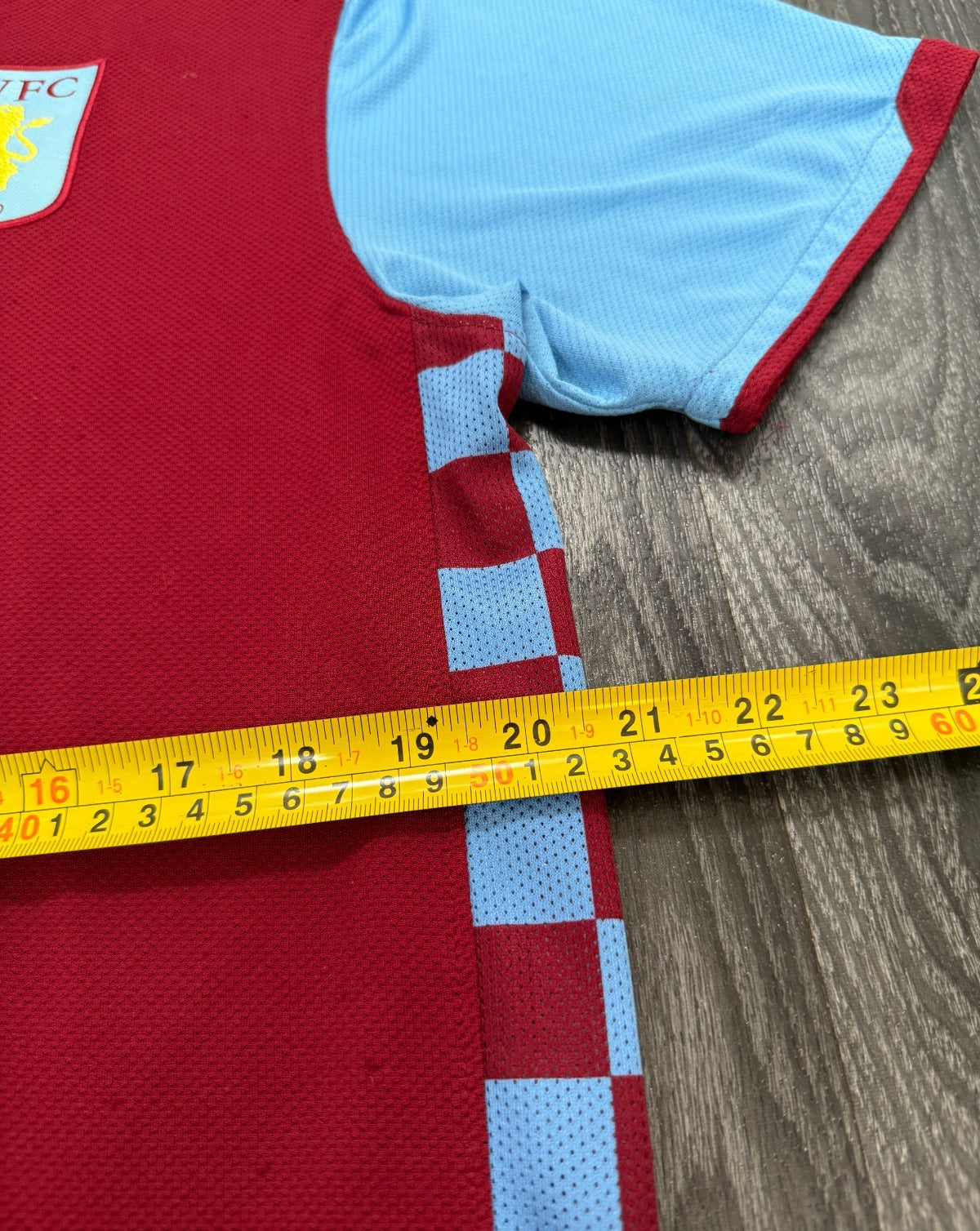 Original Authentic Nike Aston Villa 2010/2011 Home Shirt Mens Large6