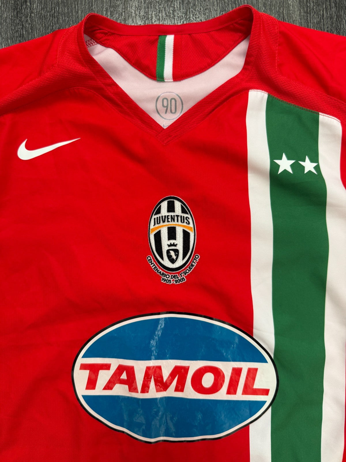 Original Authentic Nike Juventus 2005/2006 Away Shirt Mens Medium1