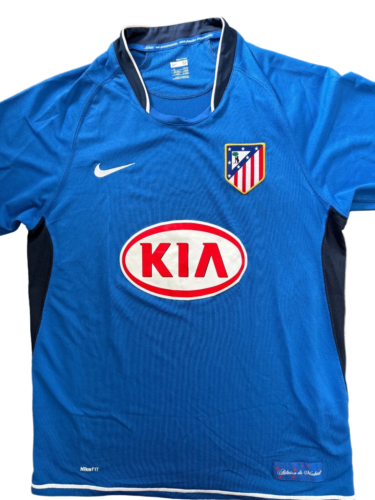 Original Authentic Nike Atletico Madrid 2007/2008 Away Shirt Mens Medium0