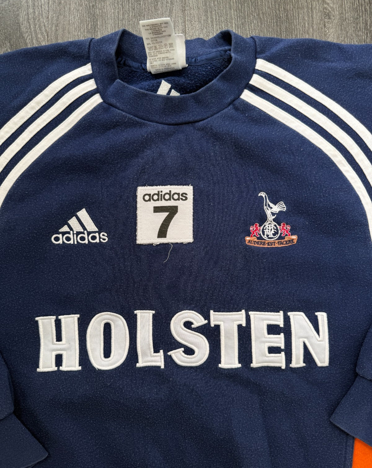 PLAYER ISSUE Adidas Tottenham Hotspur Spurs 2000/2001 Training Jumper Sweatshirt1