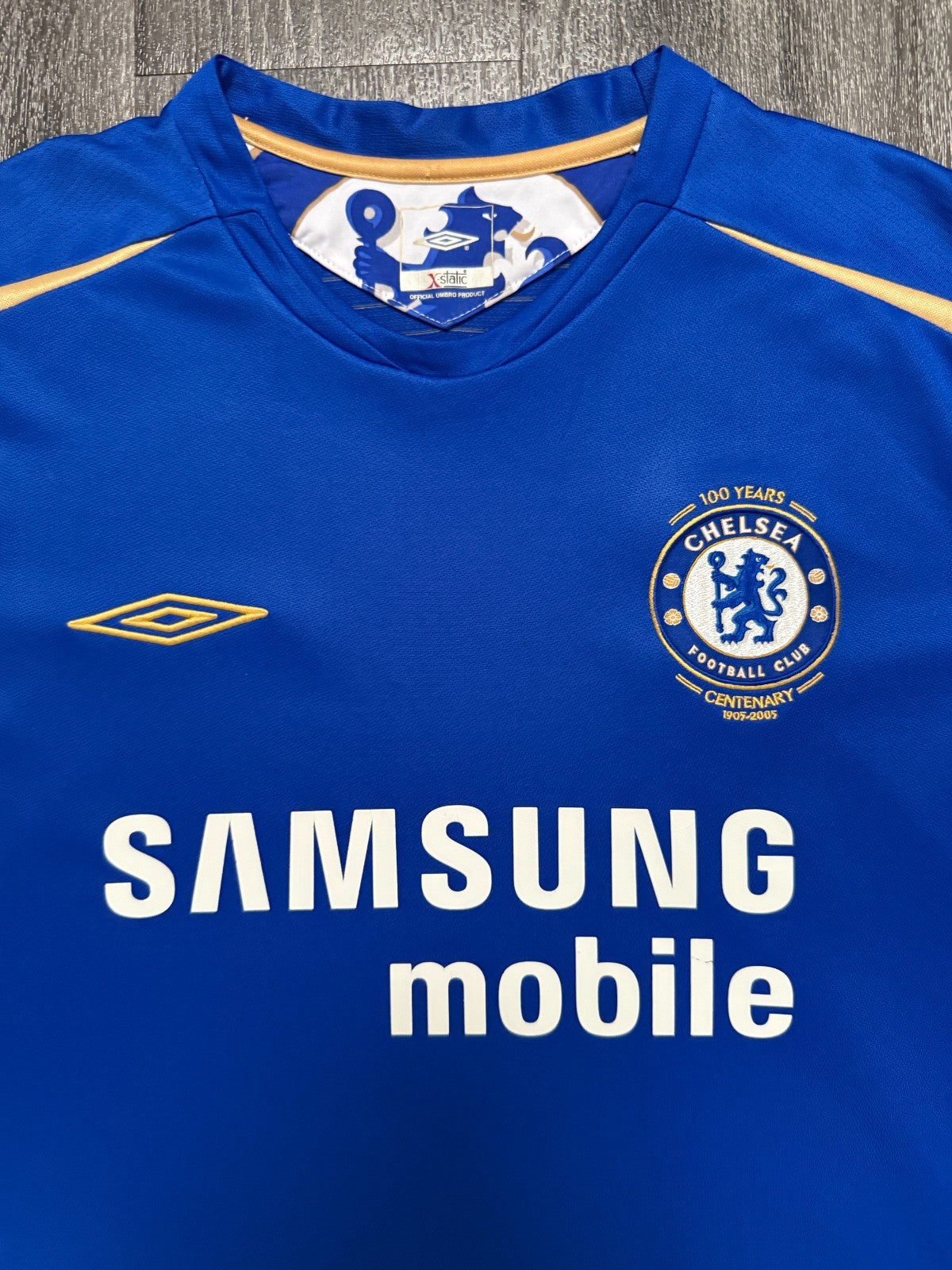 Original Umbro Chelsea 2005/2006 Home Shirt Mens Extra Large XL1