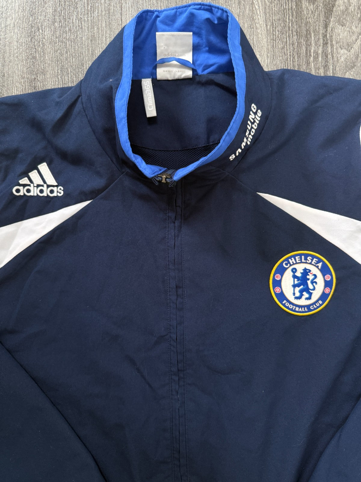 Original Authentic Adidas Chelsea 2007/2008 Track Jacket Mens Extra Large1