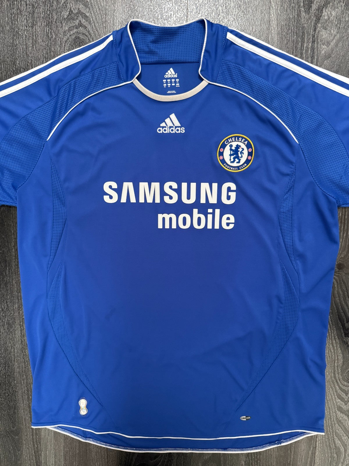 Original Adidas Chelsea 2006/2007 Home Shirt Mens XXL 2XL0