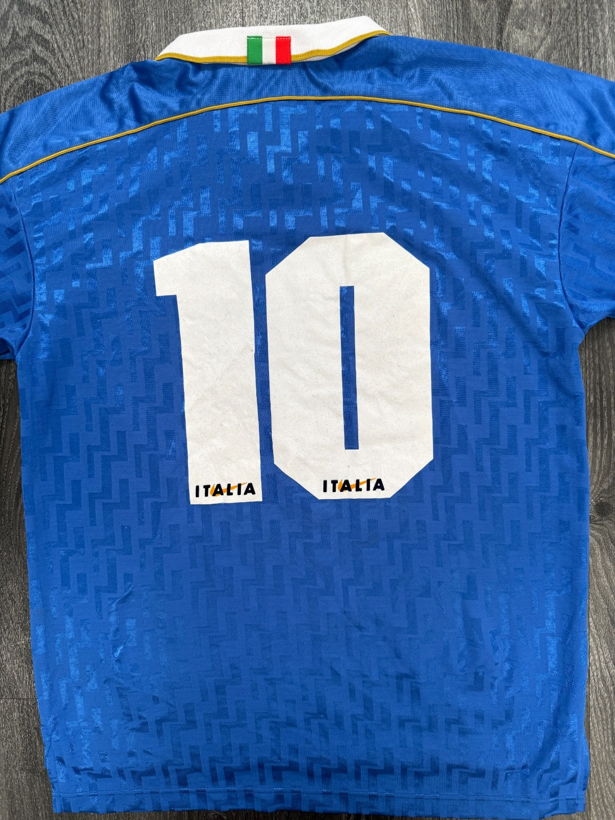 Original Authentic Nike Italy 1995 Home Football Shirt Mens Medium5