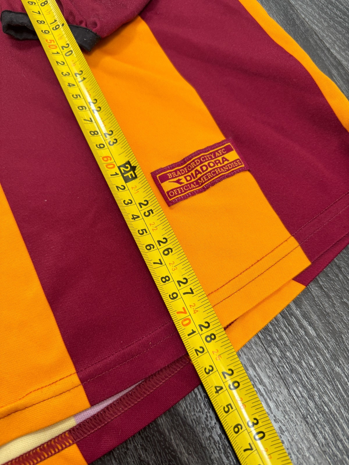 Original Diadora Bradford City 2003/2004 Long Sleeve Home Shirt Mens Small4