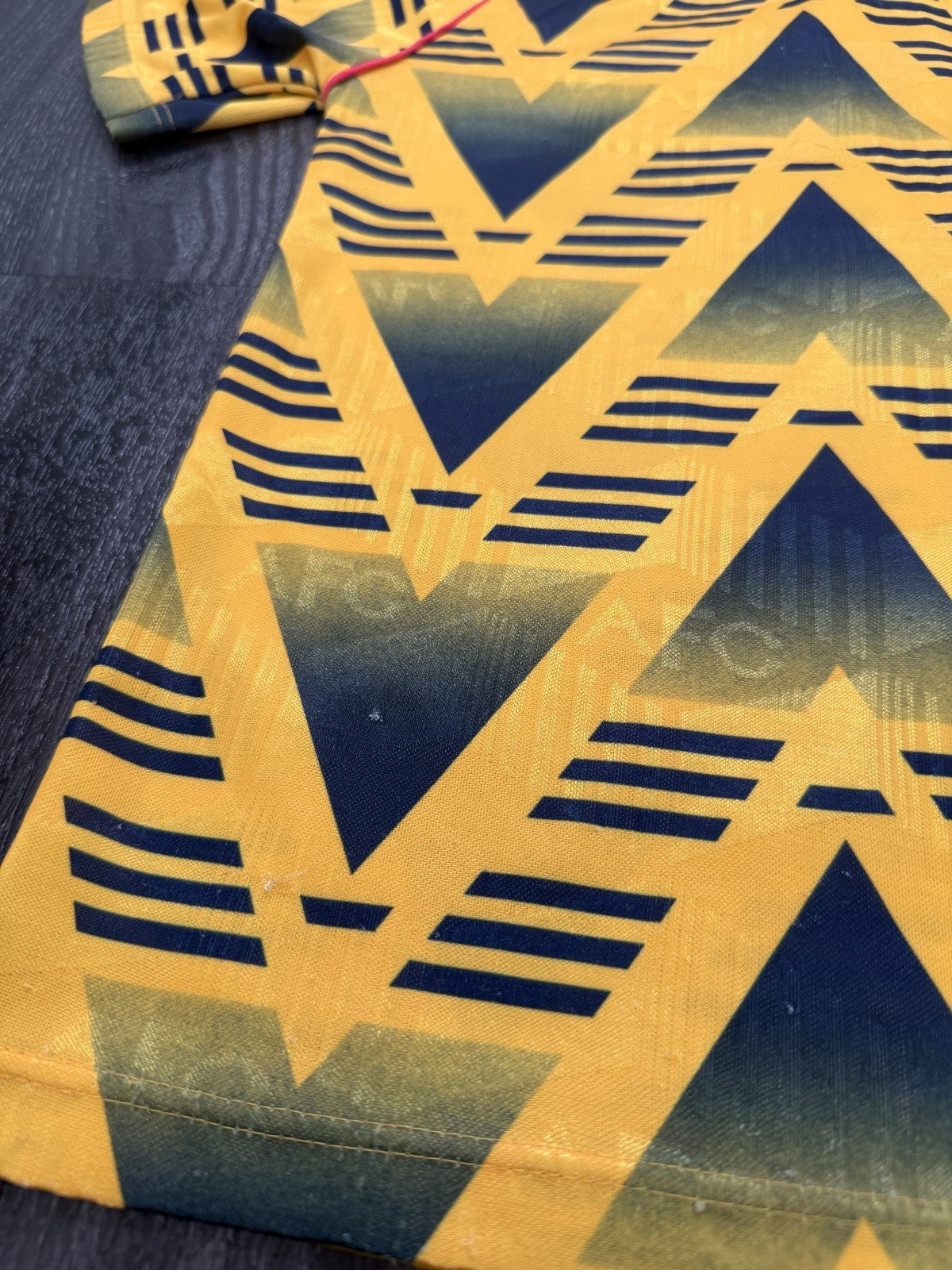 Original Adidas Arsenal 1990/1991 Bruised Banana Away Shirt Youth Large8