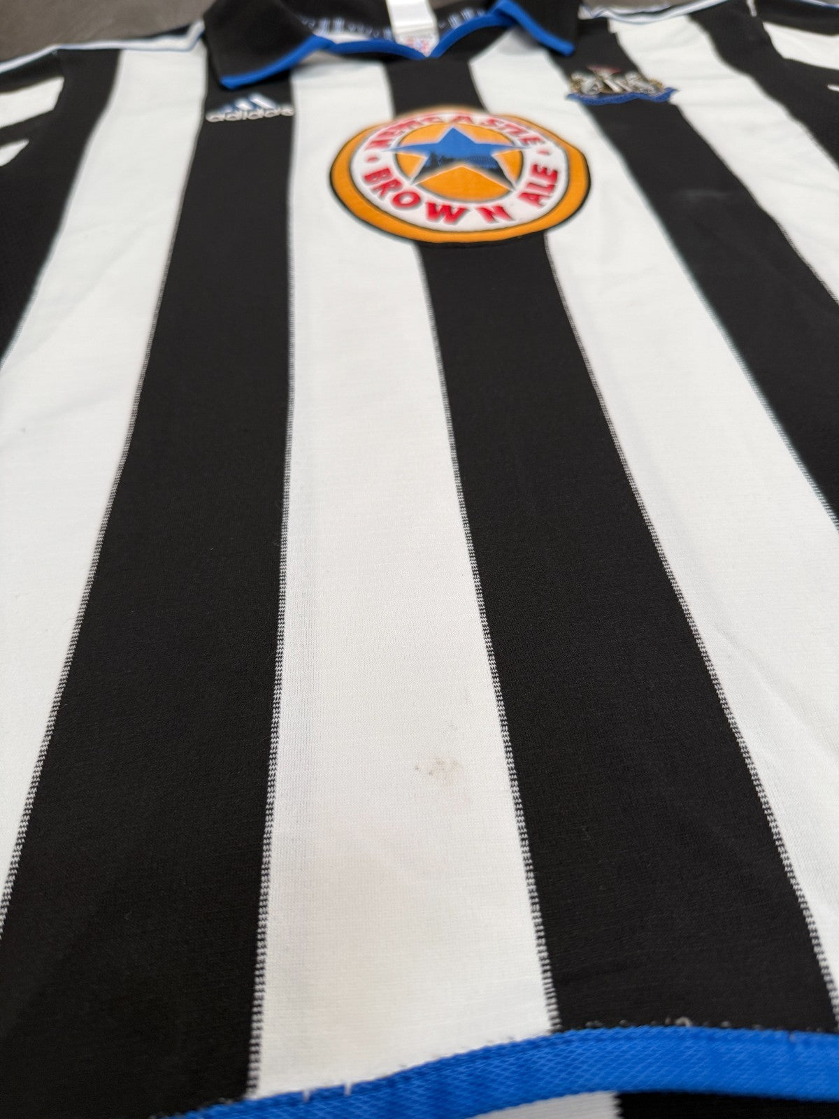 Original Adidas Newcastle United 1999/2000 Home Shirt Mens Extra Large5