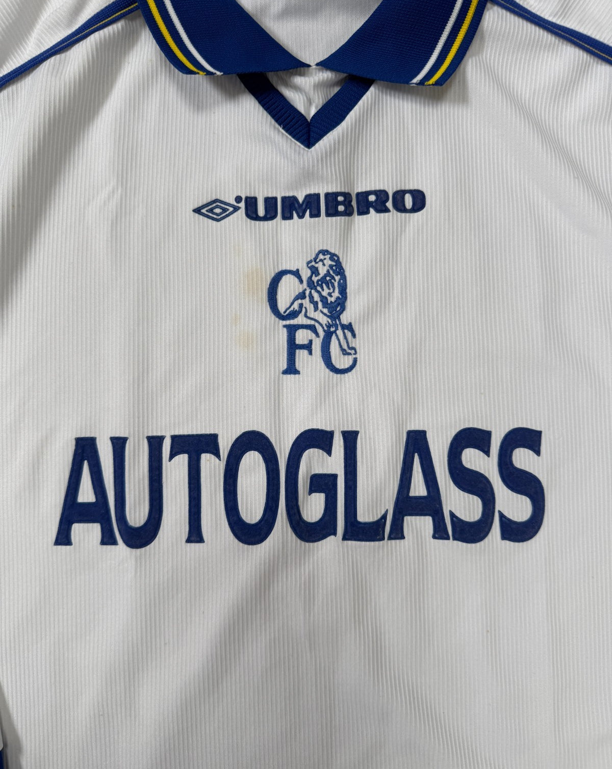 Original Umbro Chelsea 1998/1999 Long Sleeve Away Shirt Mens Medium1