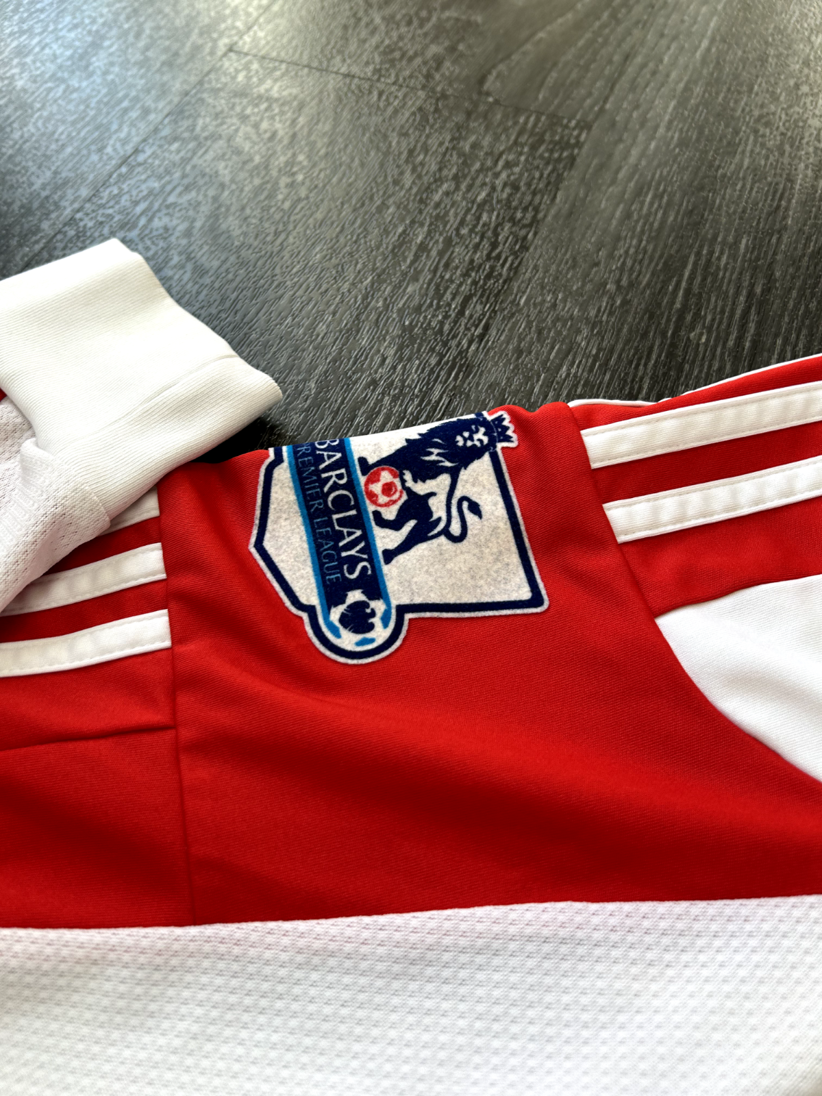 PLAYER SPEC Adidas Stoke City 2012/2013 LS Home Shirt WALTERS 19 Mens Medium18