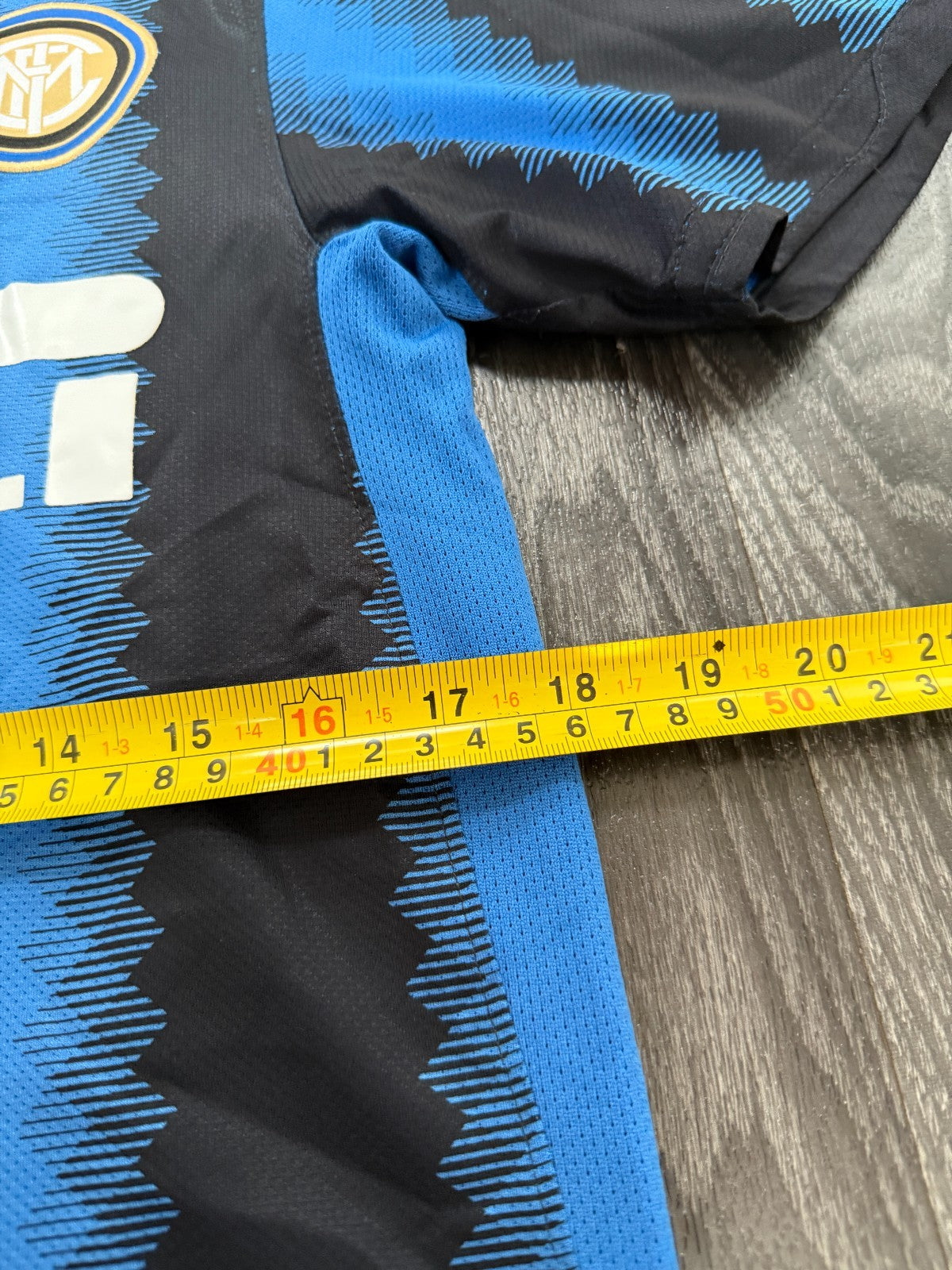 Original Authentic Nike Inter Milan 2010/2011 Home Shirt Mens Small6