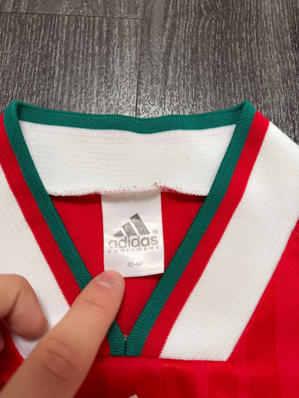 Original Adidas Liverpool 1993/1994 Home Shirt Mens Large L2