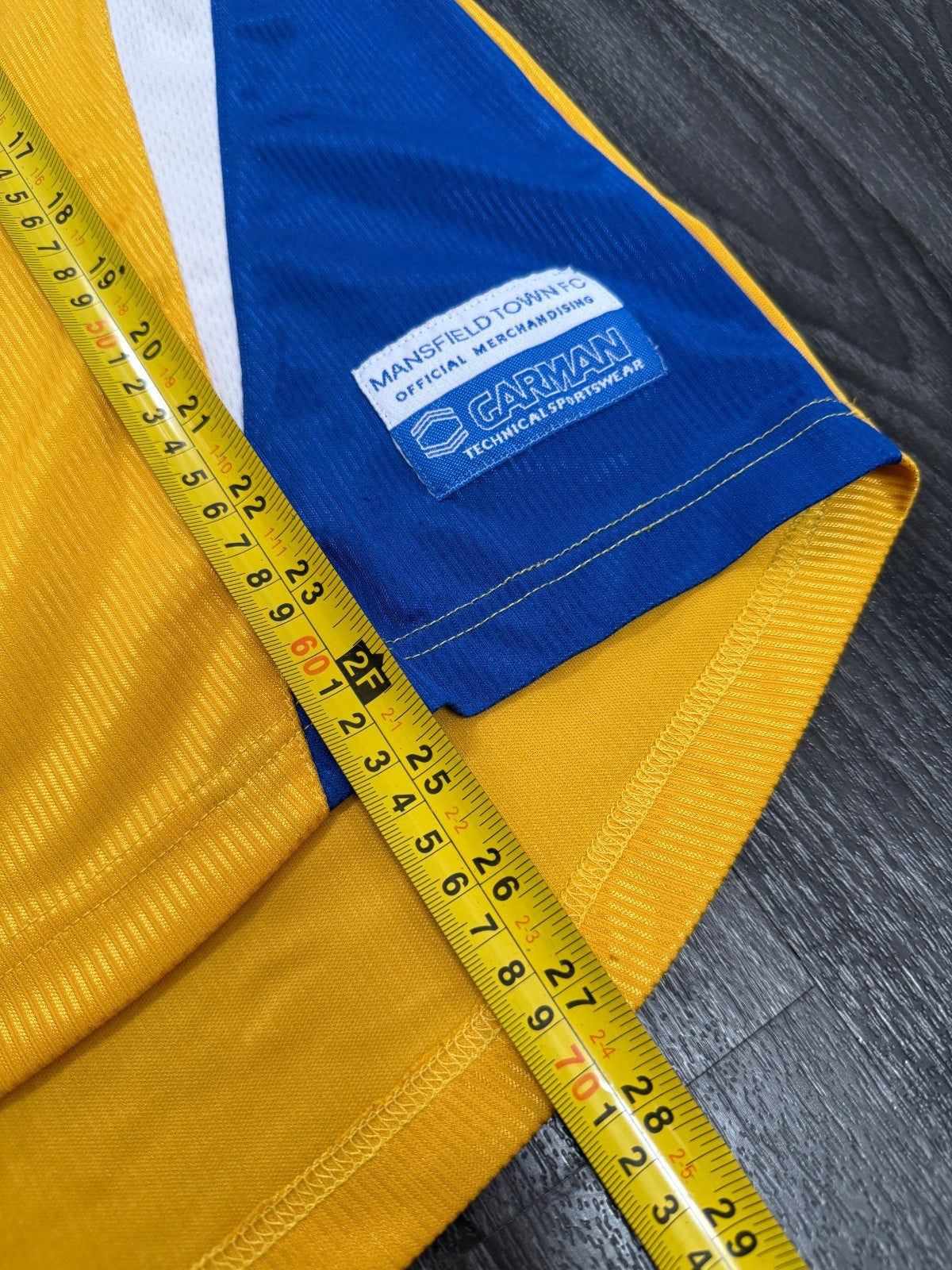 Original GARMAN Mansfield Town 2004/2005 Home Shirt Mens Large4