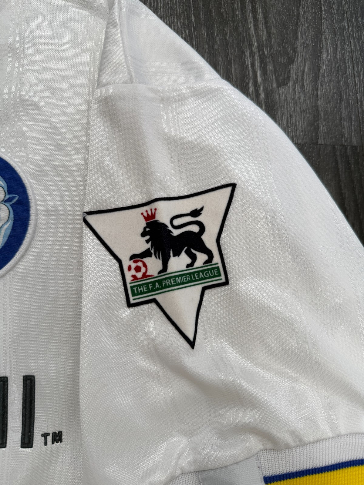 Original Puma Leeds United 1996/1997 Home Shirt YEBOAH 21 Mens Medium6