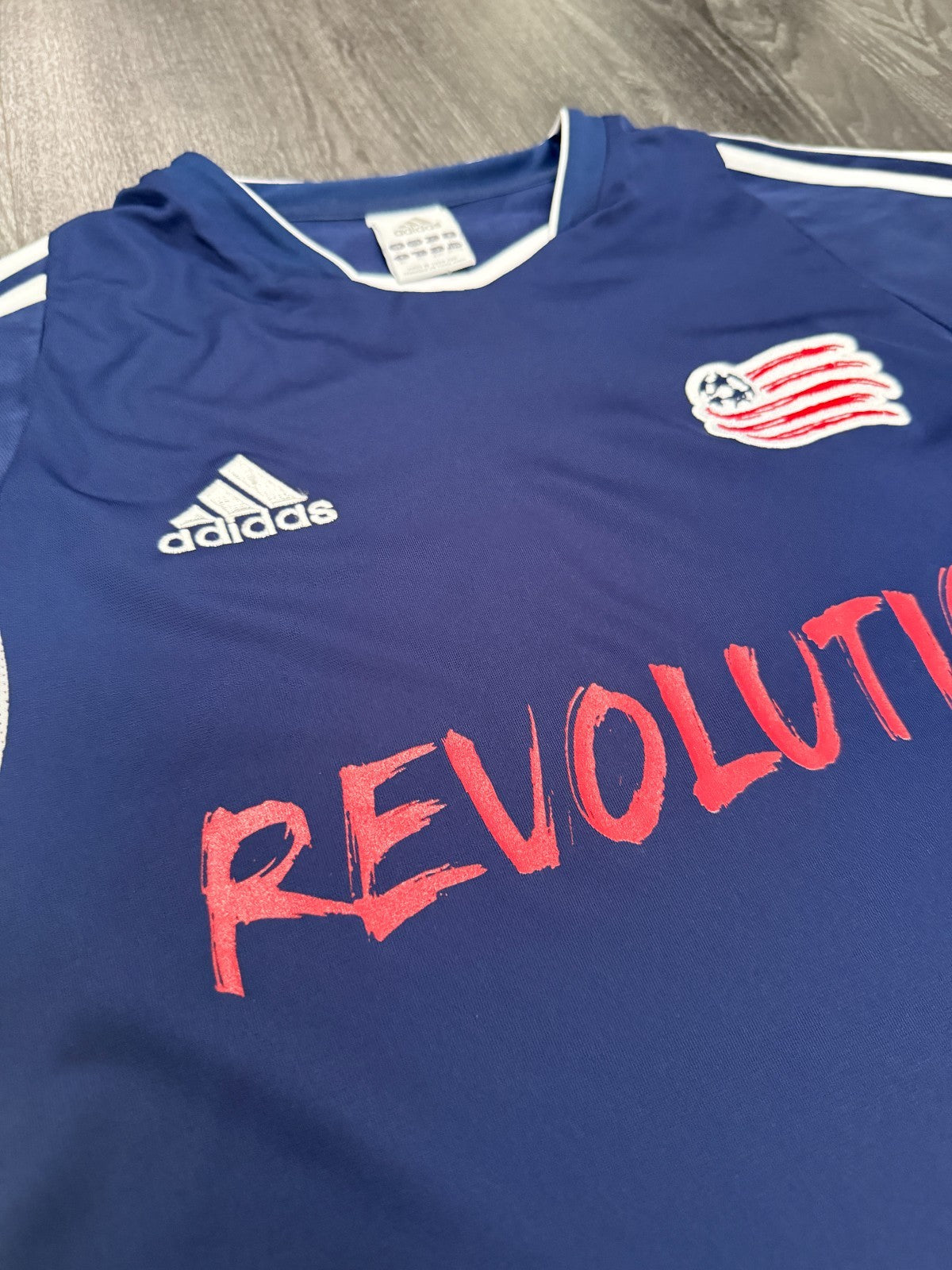 Original Adidas New England Revolution 2005 Home Shirt Mens Extra Large XL3