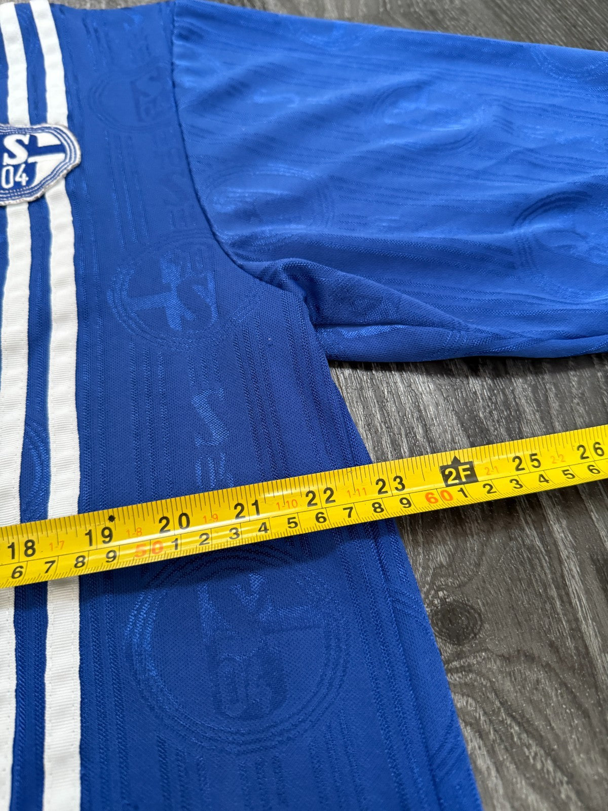 Original Adidas Schalke 04 1996/1997 Home Shirt Mens Extra Large XL4