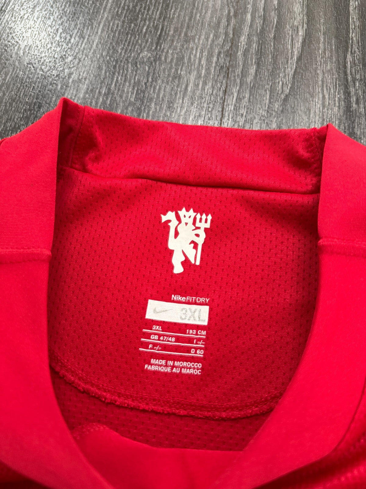 BNWT Original Nike Manchester United 2007/2008 Home Shirt MOSCOW 2008 Mens 3XL3