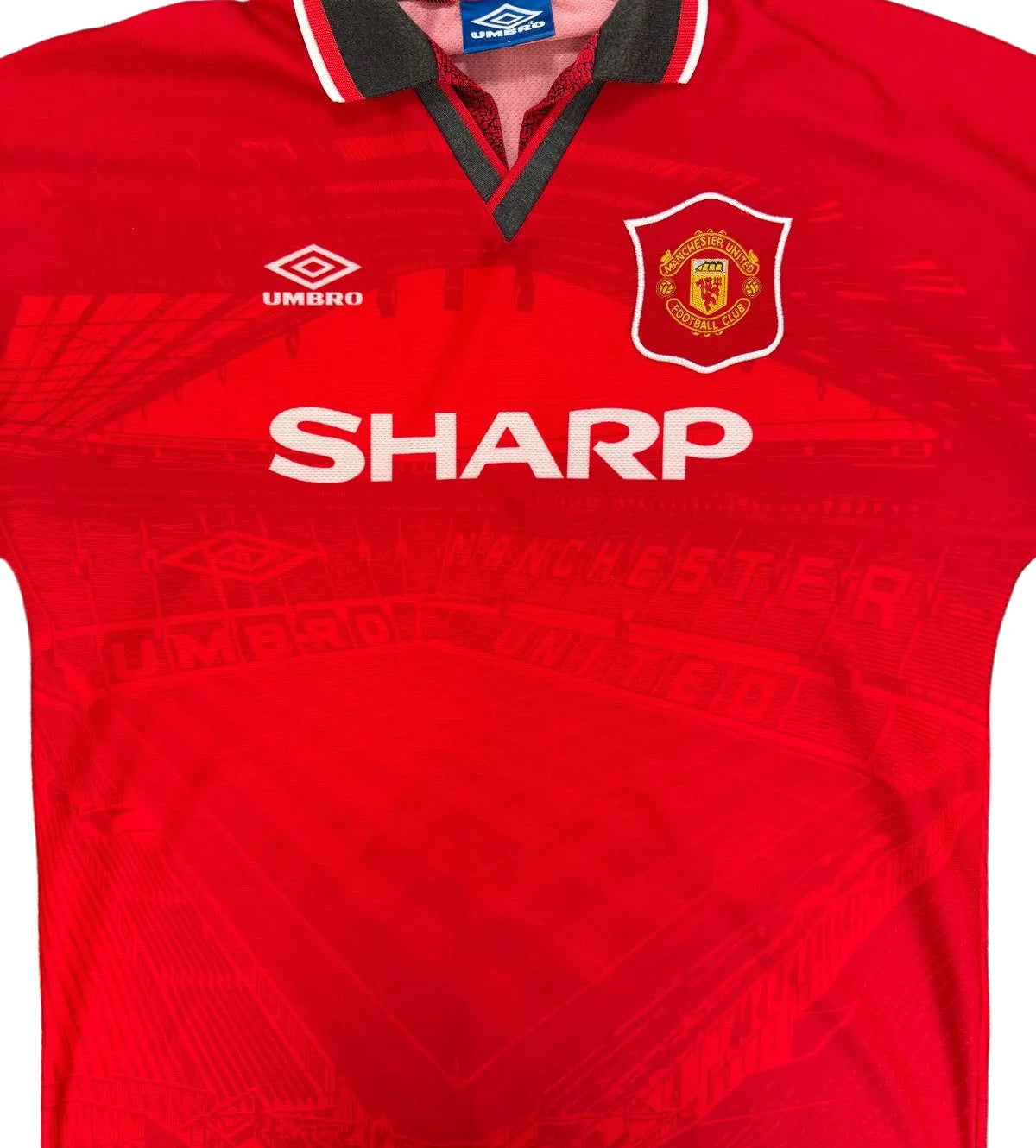 Original Umbro Manchester United 1994/1995 Home Shirt Mens Large0