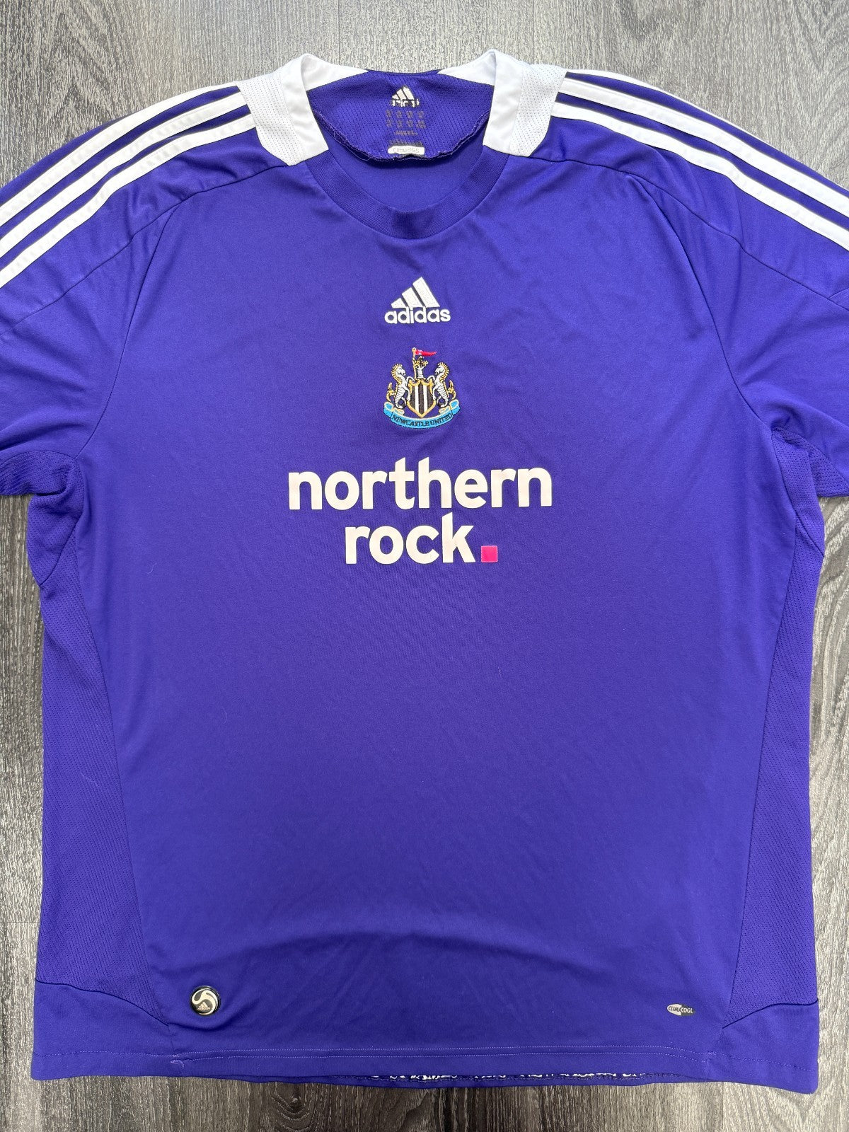 Original Authentic Adidas Newcastle United 2008/2009 Away Shirt Mens XXL 2XL0