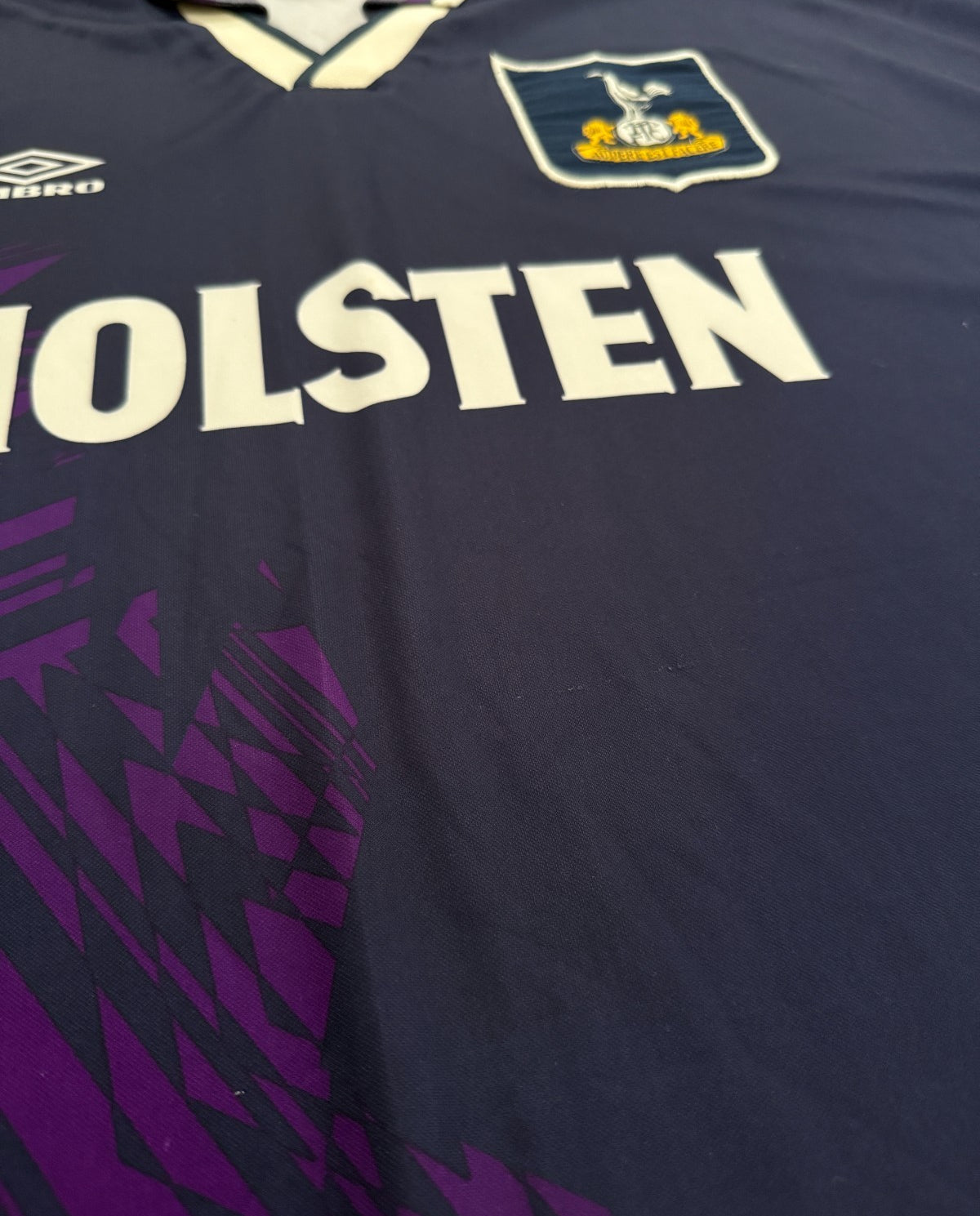 Original Umbro Tottenham Hotspur Spurs 1994/1995 Away Shirt Mens XXL 2XL3