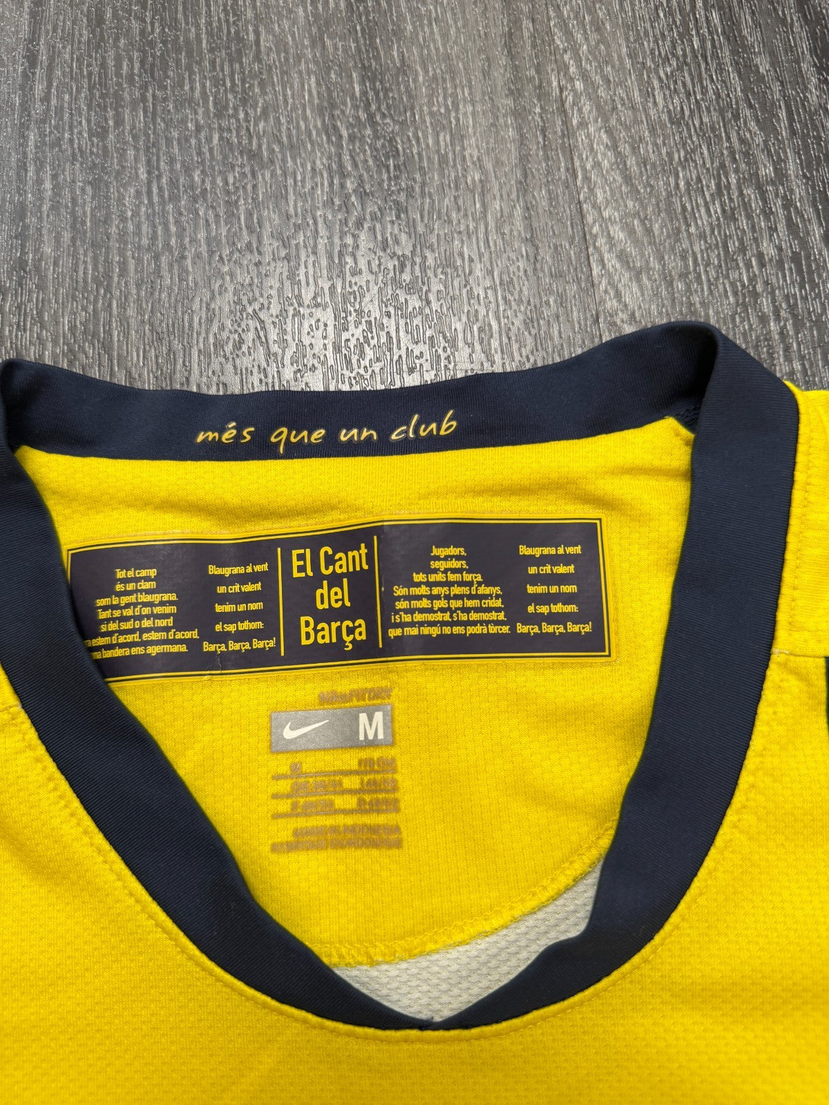 Original Nike FC Barcelona 2008/2009 Away Shirt Shirt Mens Medium2