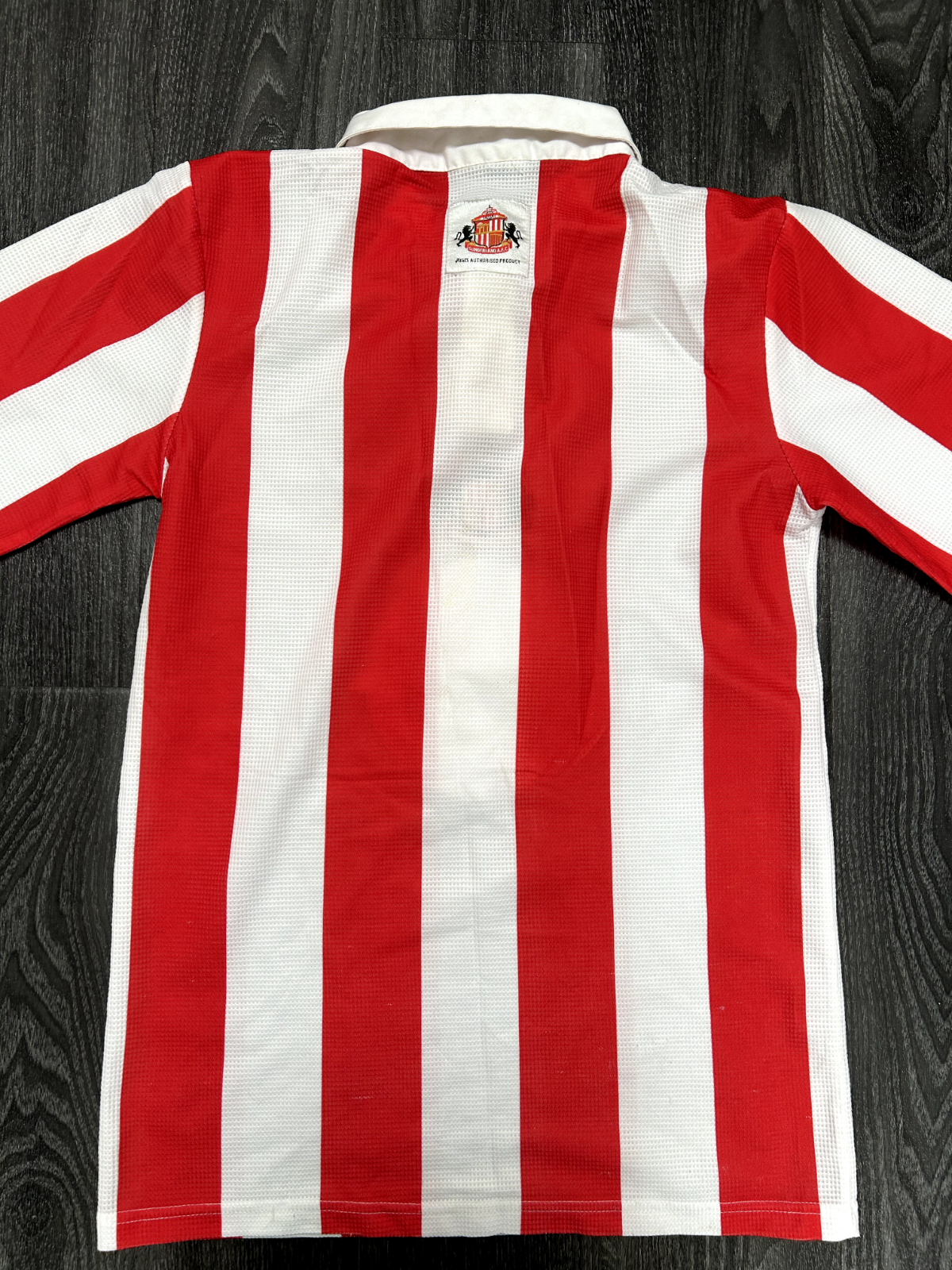 Original Authentic Asics Sunderland AFC 1997/1998 Home Shirt Mens Small10