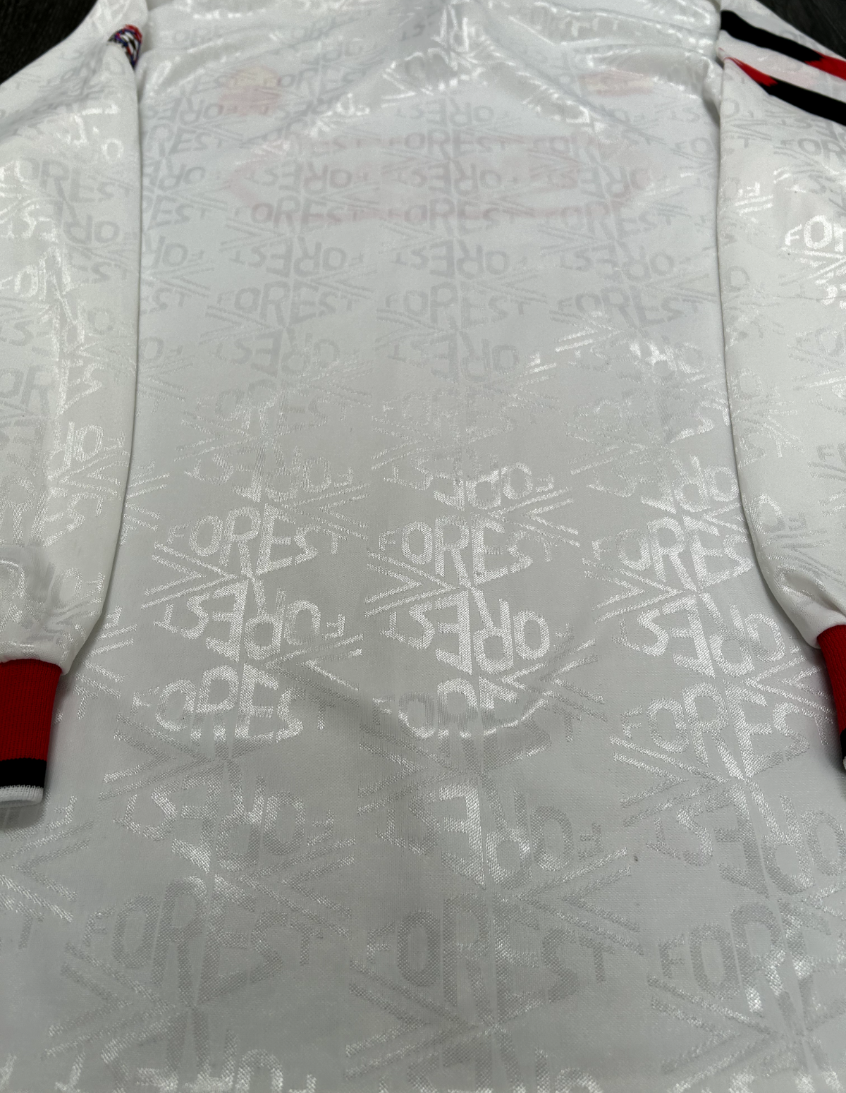 Authentic Umbro Nottingham Forest 1991/1992 Away Shirt Long Sleeve Mens Large22