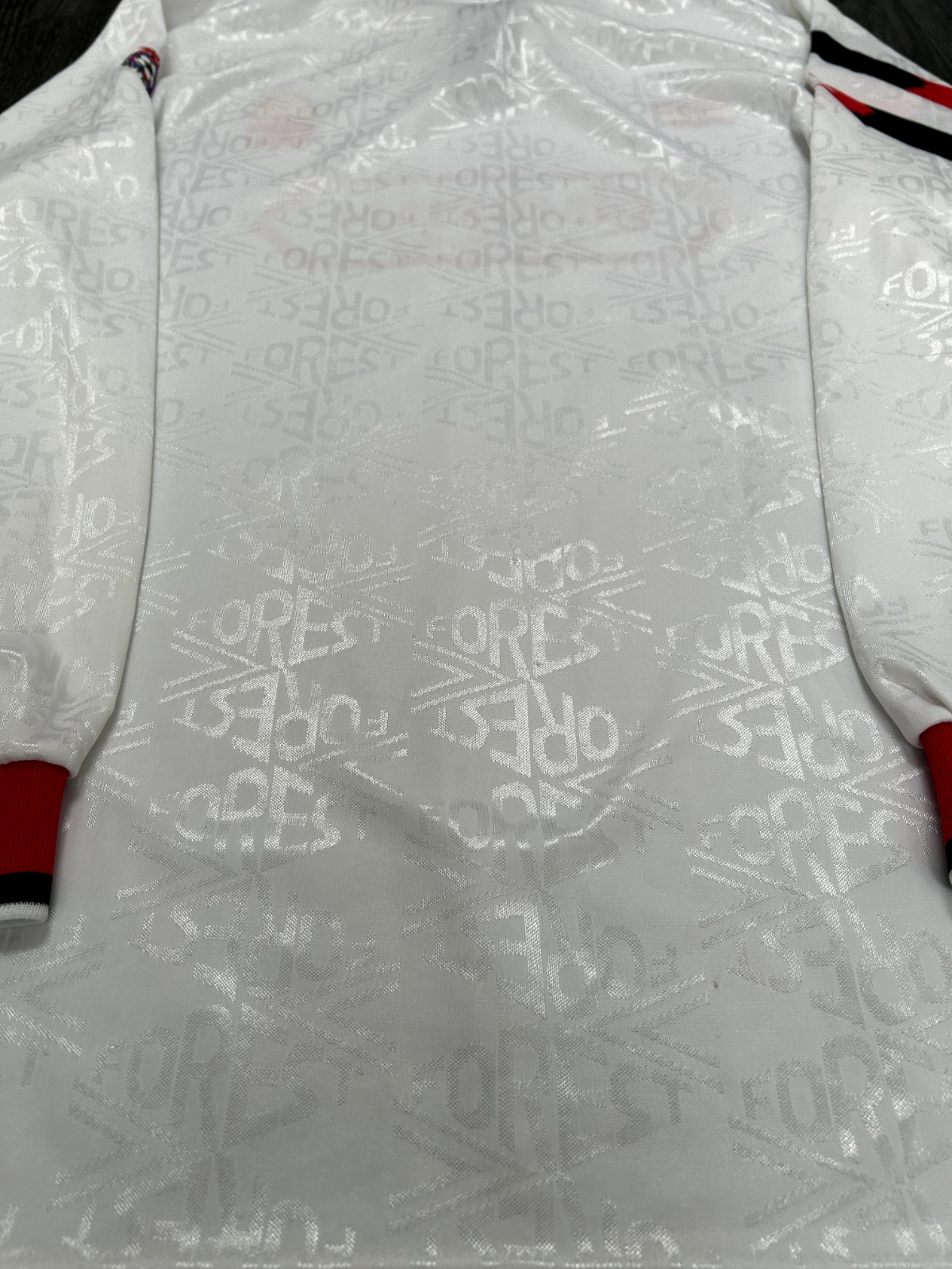 Authentic Umbro Nottingham Forest 1991/1992 Away Shirt Long Sleeve Mens Large22