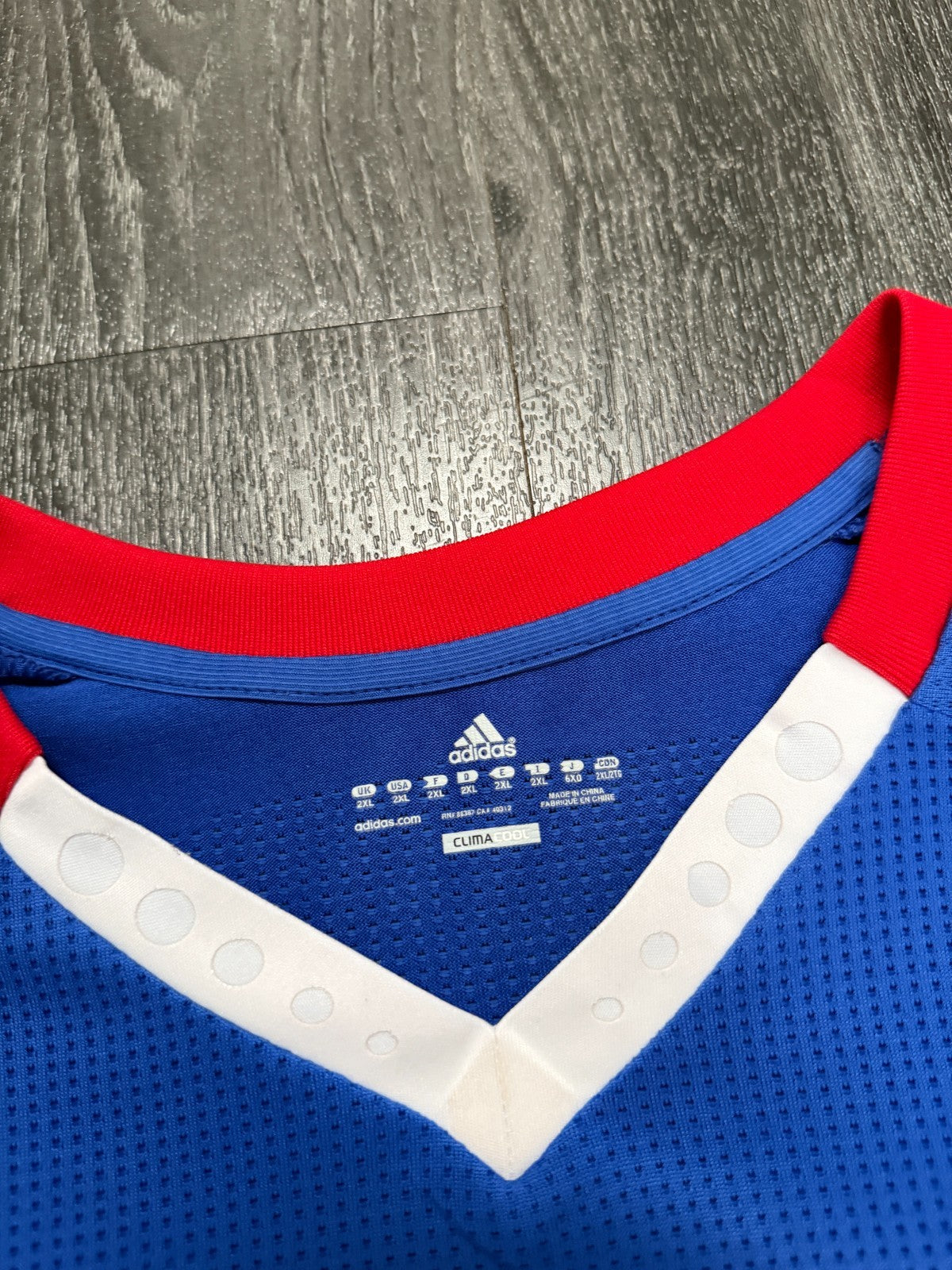 Original Adidas Chelsea 2010/2011 Home Shirt Mens XXL 2XL2