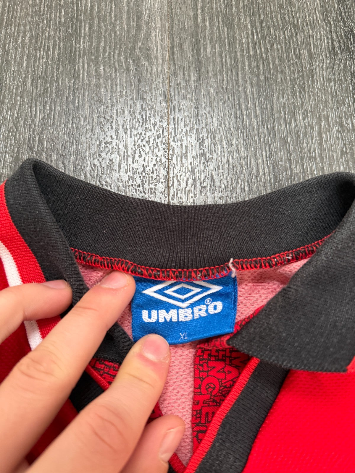 Original Umbro Manchester United 1994/1995 Home Shirt Mens Extra Large XL2