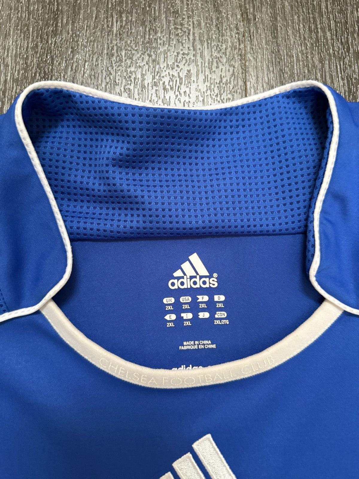 Original Adidas Chelsea 2006/2007 Home Shirt Mens XXL 2XL2