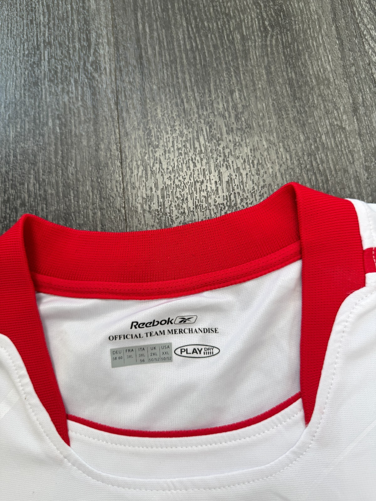 Original Authentic Reebok Liverpool 2005/2006 Away Shirt Mens XXL 2XL3