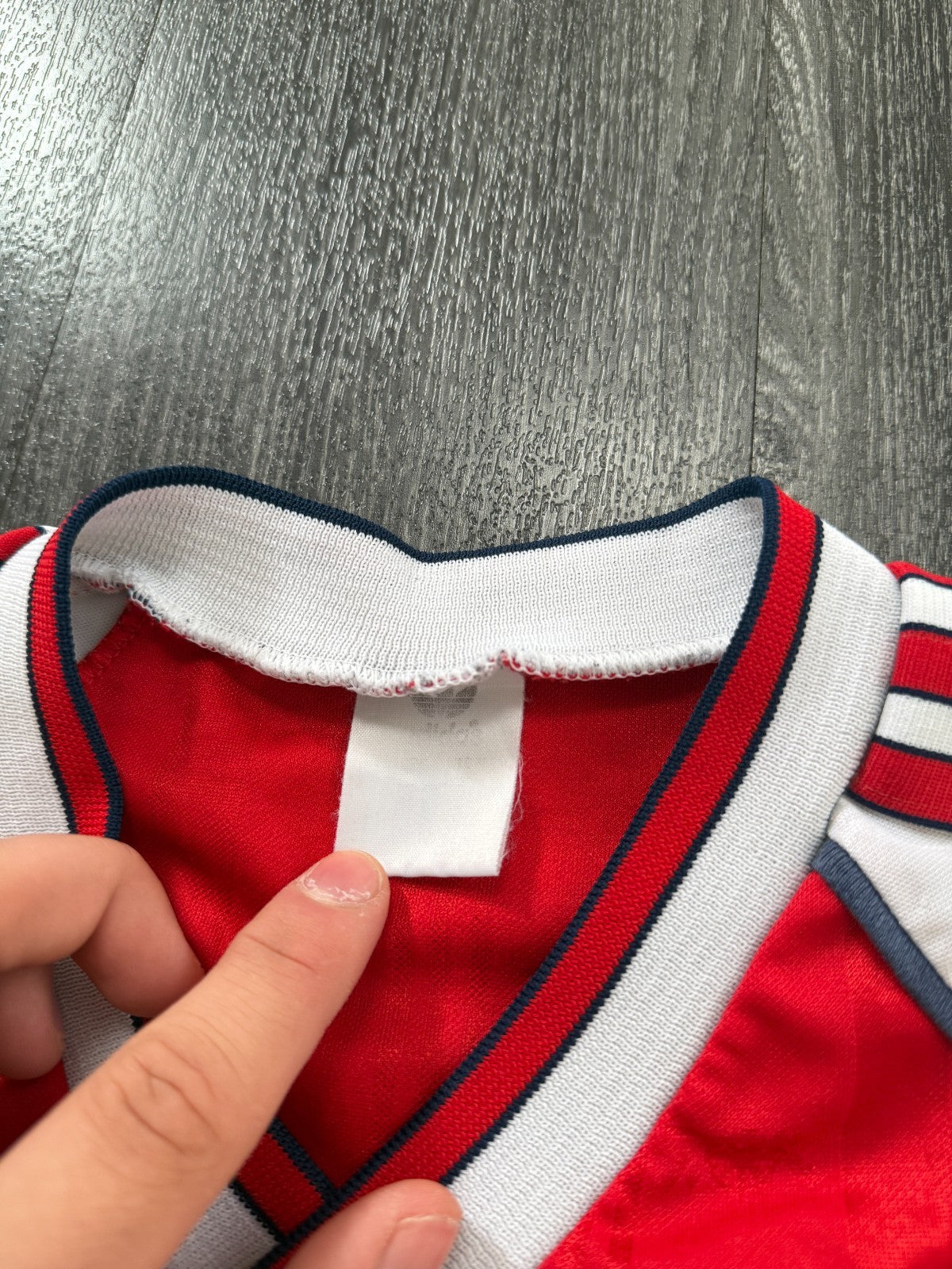 Original Authentic Adidas Arsenal 1988/1989 Home Shirt Mens Medium2