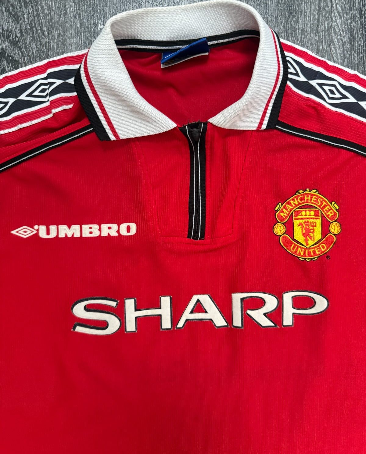 Original Umbro Manchester United 1998/1999 Home Shirt Mens XXL 2XL1