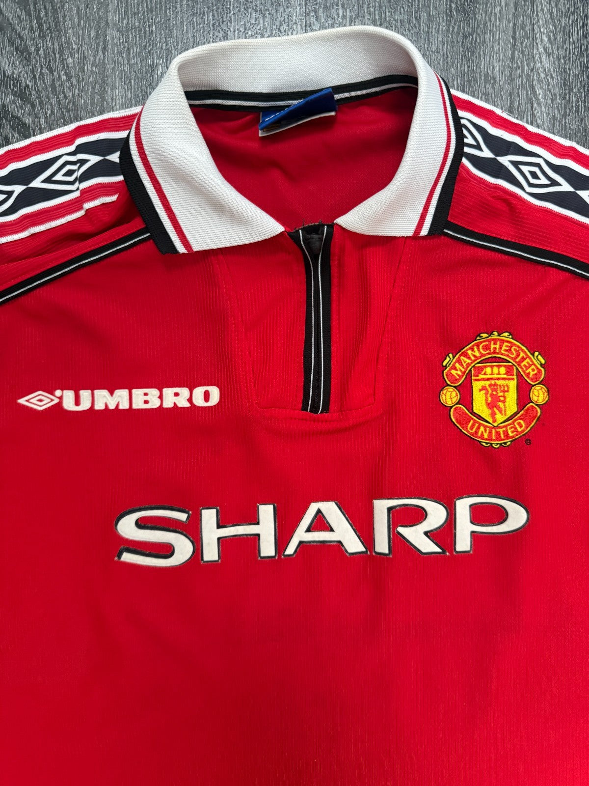 Original Umbro Manchester United 1998/1999 Home Shirt Mens XXL 2XL1