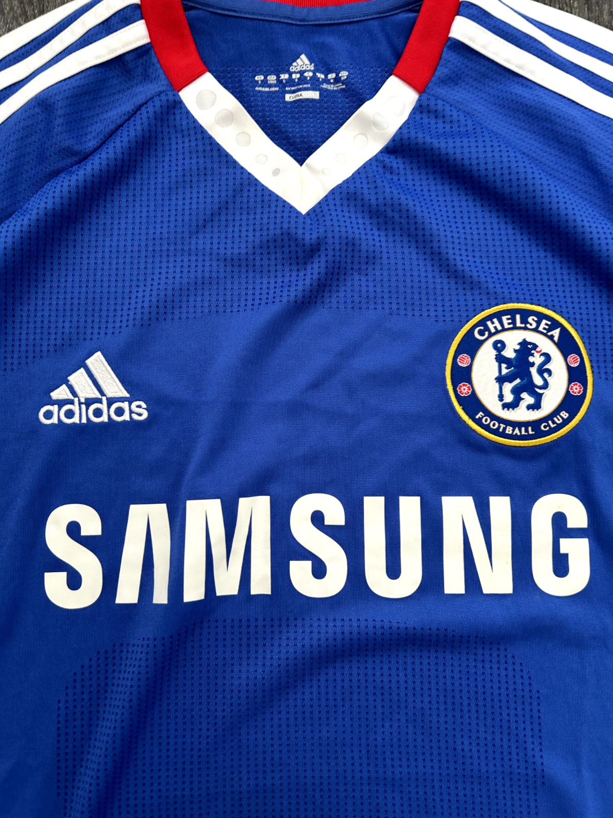 Original Authentic Adidas Chelsea 2010/2011 Home Shirt Mens Small1