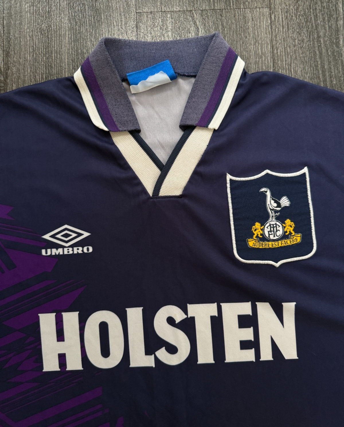 Original Umbro Tottenham Hotspur Spurs 1994/1995 Away Shirt Mens XXL 2XL1