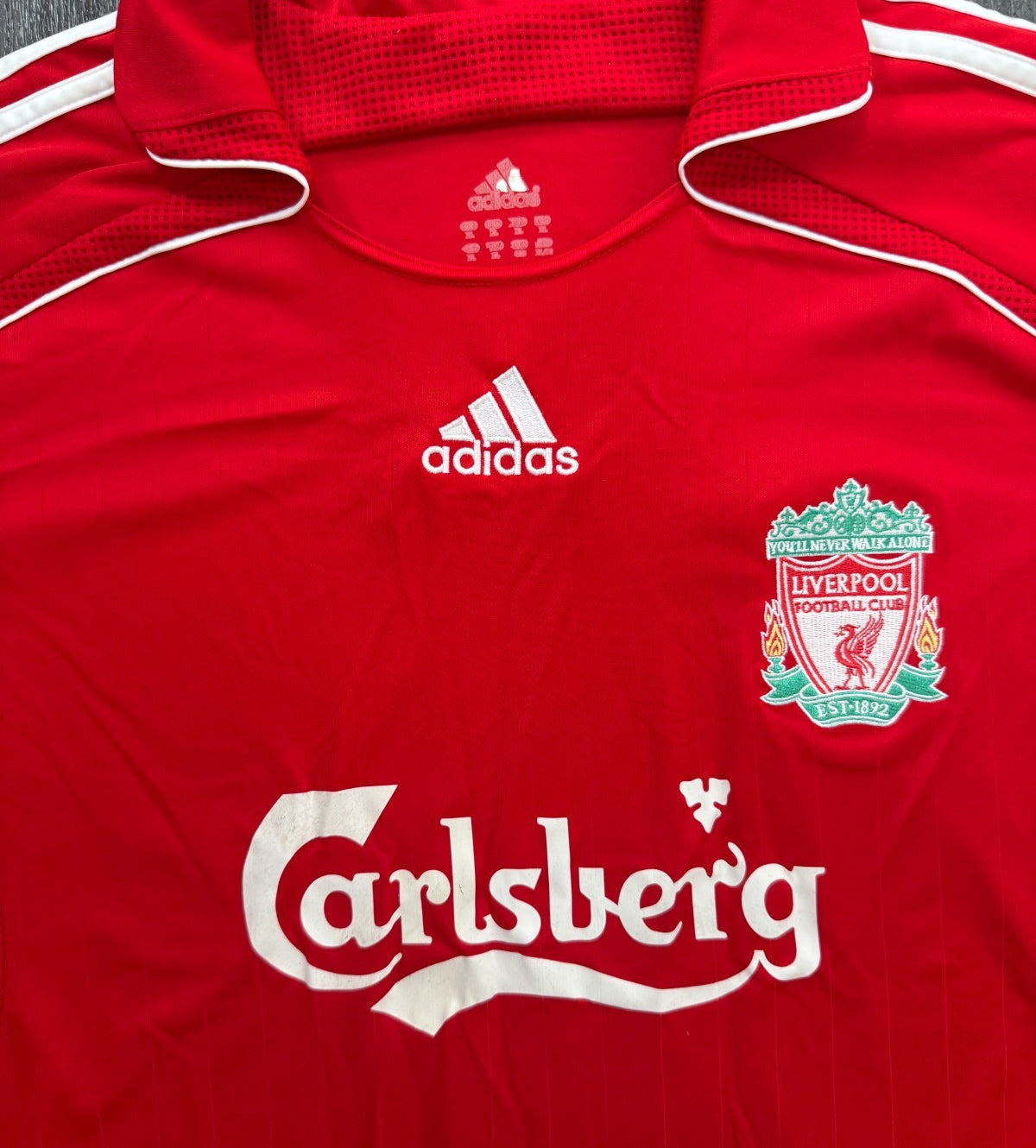 Original Adidas Liverpool 2006/2007 Home Shirt Mens Extra Large XL1