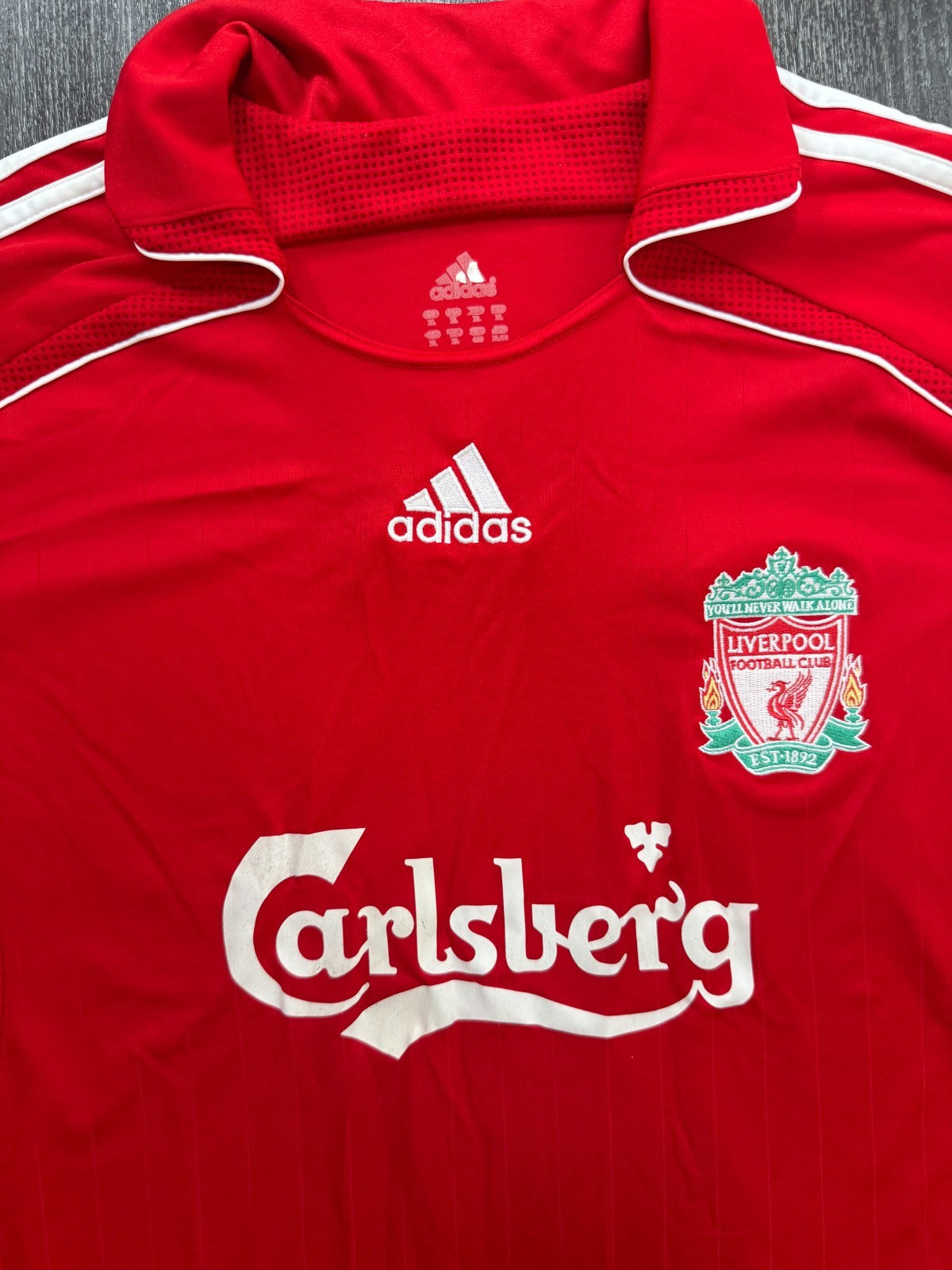 Original Adidas Liverpool 2006/2007 Home Shirt Mens Extra Large XL1