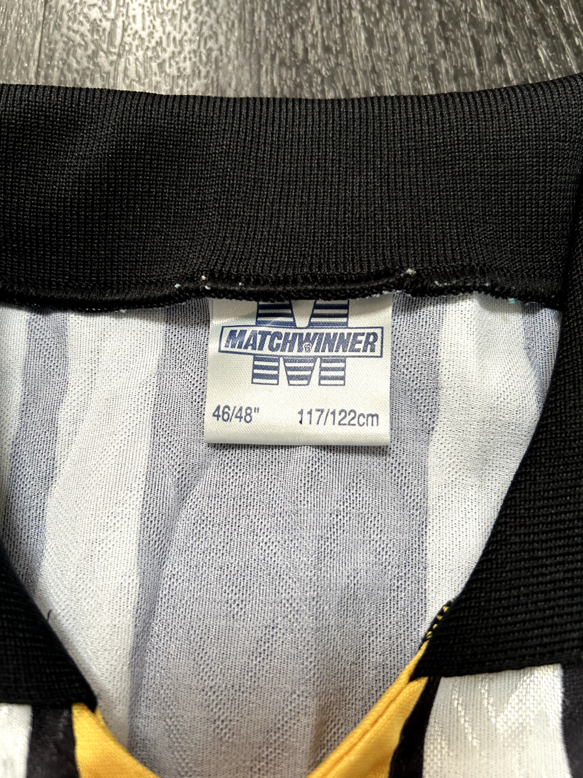 Authentic Matchwinner Notts County 1993/1994 Home Shirt Mens Extra Large6