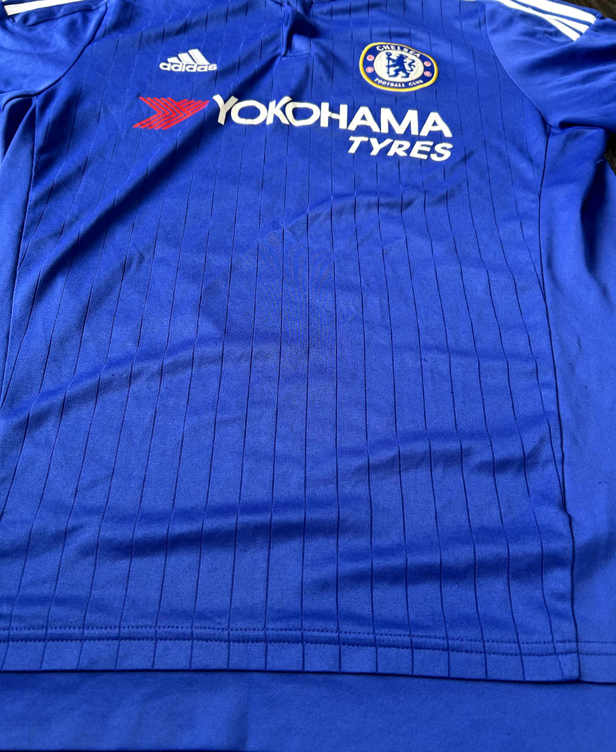 Original Authentic Adidas Chelsea 2015/2016 Home Shirt Large Mens5