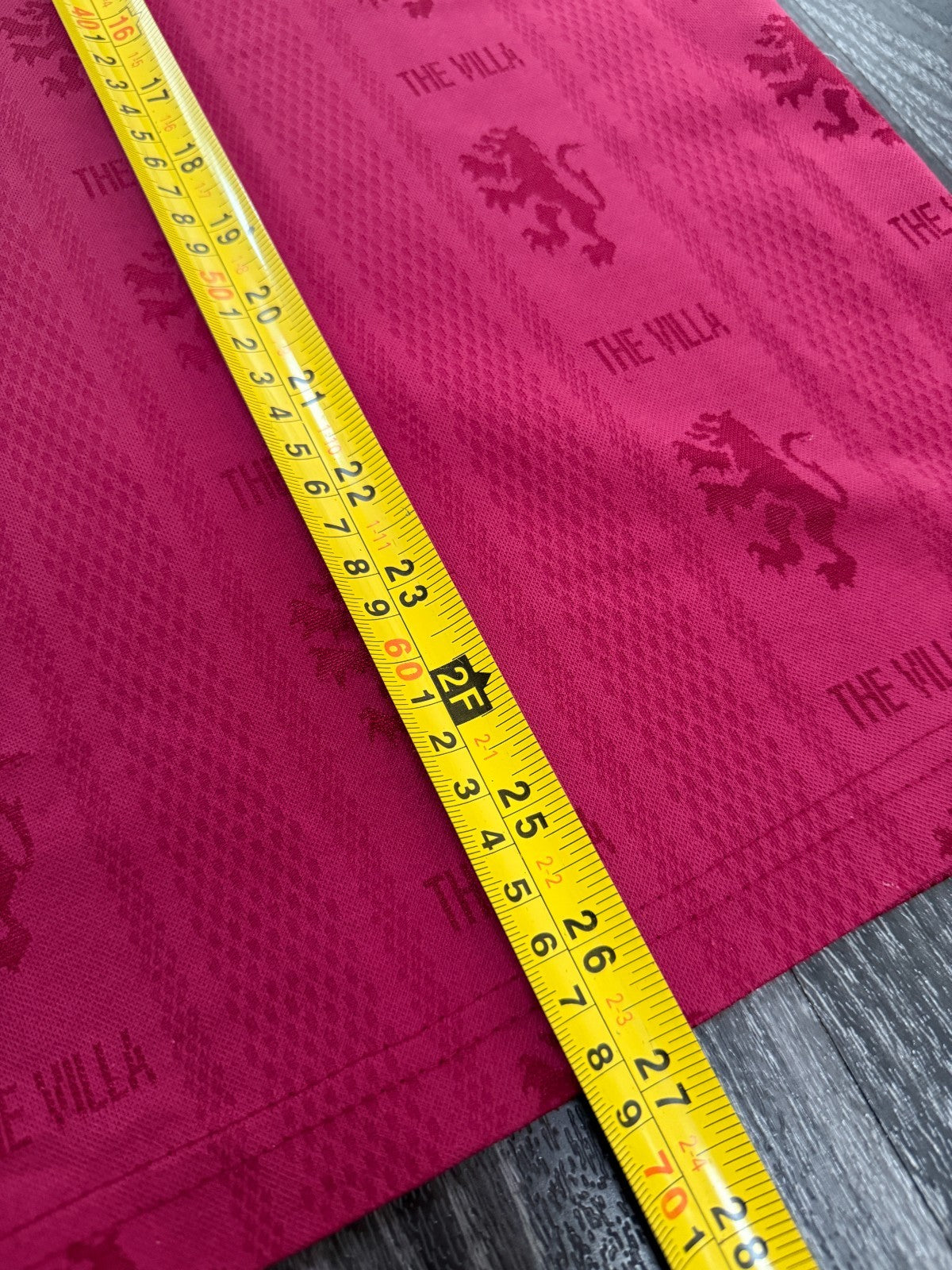 Original Reebok Aston Villa 1995/1996 Home Shirt McGRATH 5 Mens Large9