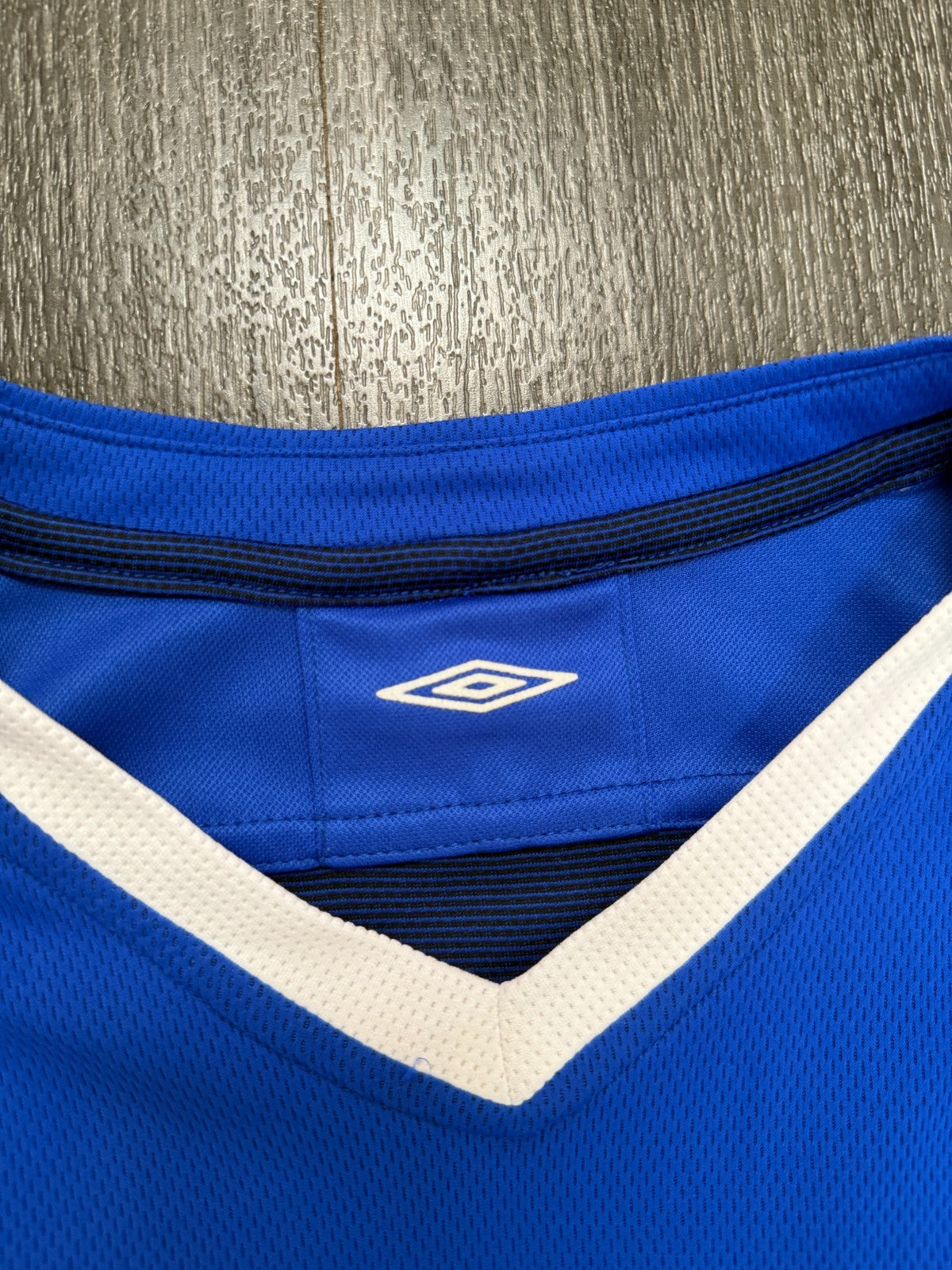 Original Umbro Chelsea 2003/2004 Long Sleeve Home Shirt MUTU 7 Mens Large L4