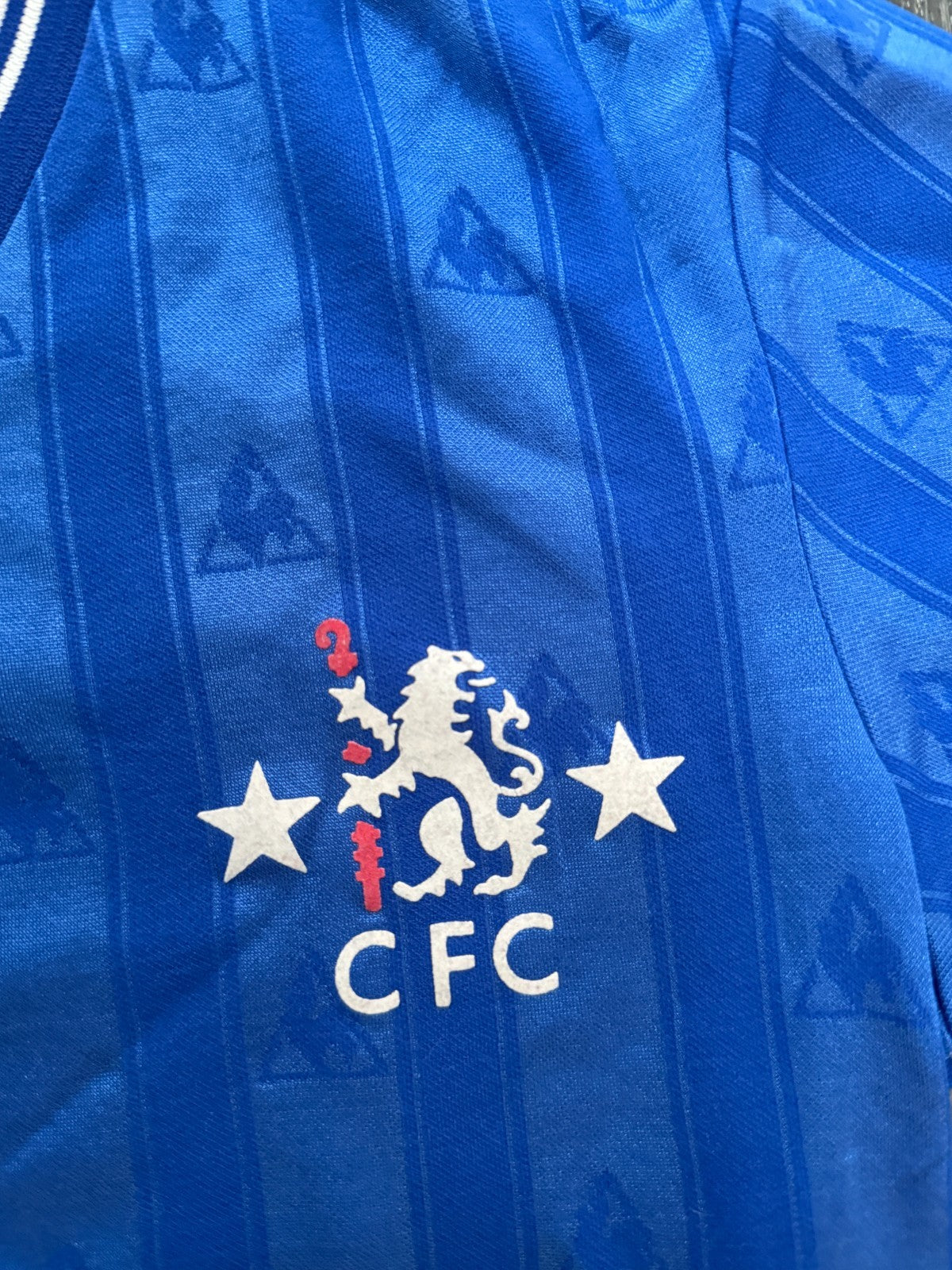 Original Le Coq Sportif Chelsea 1985/1986 Home Shirt Youth/Small4