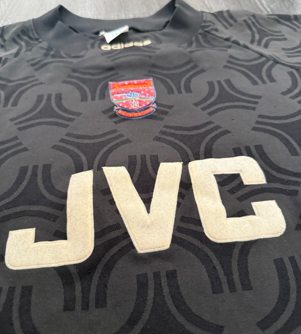 Original Adidas Arsenal 1993/1994 Goalkeeper Shirt Mens Extra Large XL3