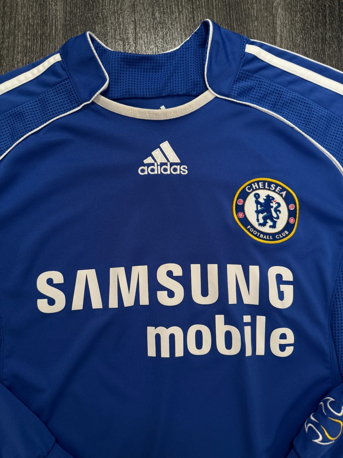 Original Adidas Chelsea 2006/2007 Long Sleeve Home Shirt Mens Medium1