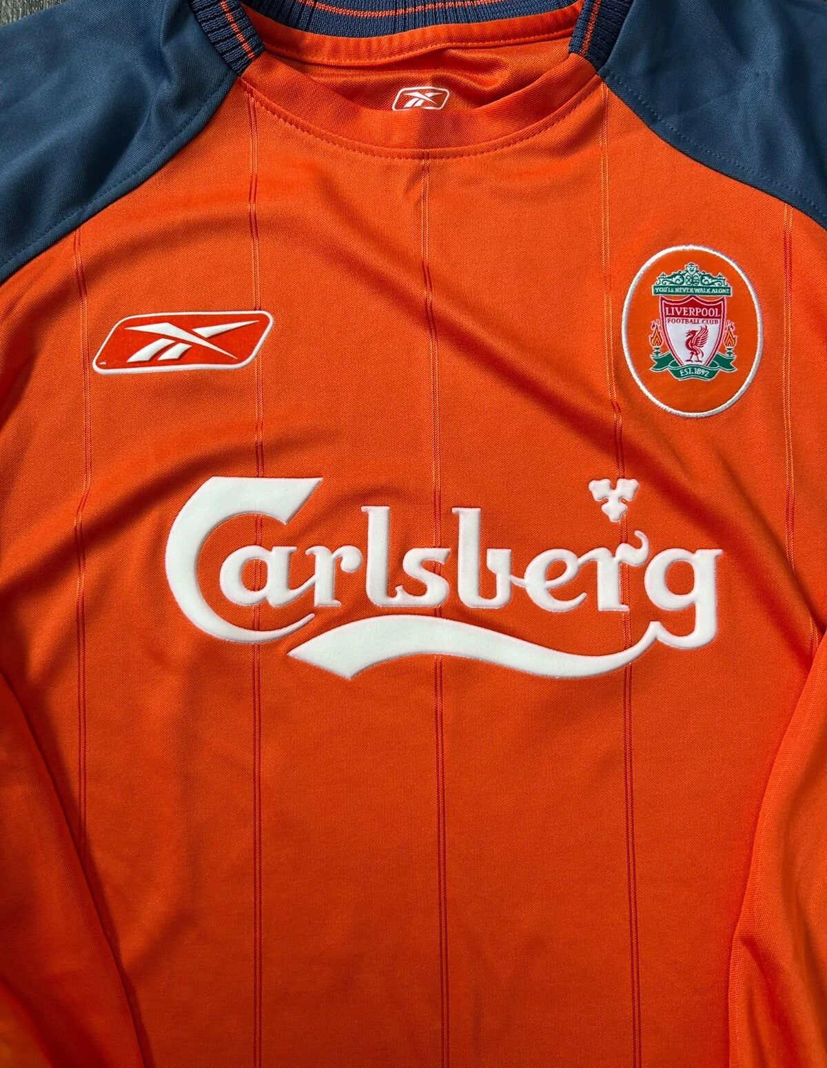 Reebok Liverpool 2003/2004 Goalkeeper Shirt Long Sleeve Mens Small1