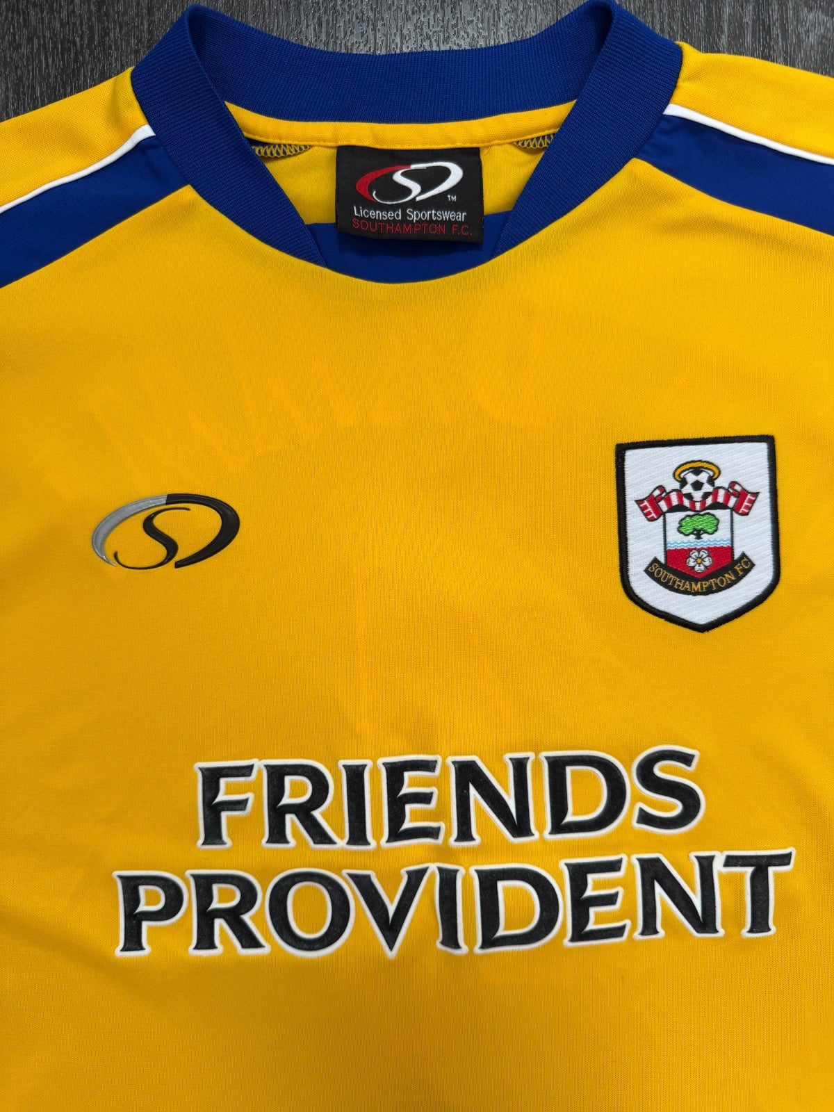 Original Southampton 2004/2005 Away Shirt VAN DAMME 4 Mens Extra Large3