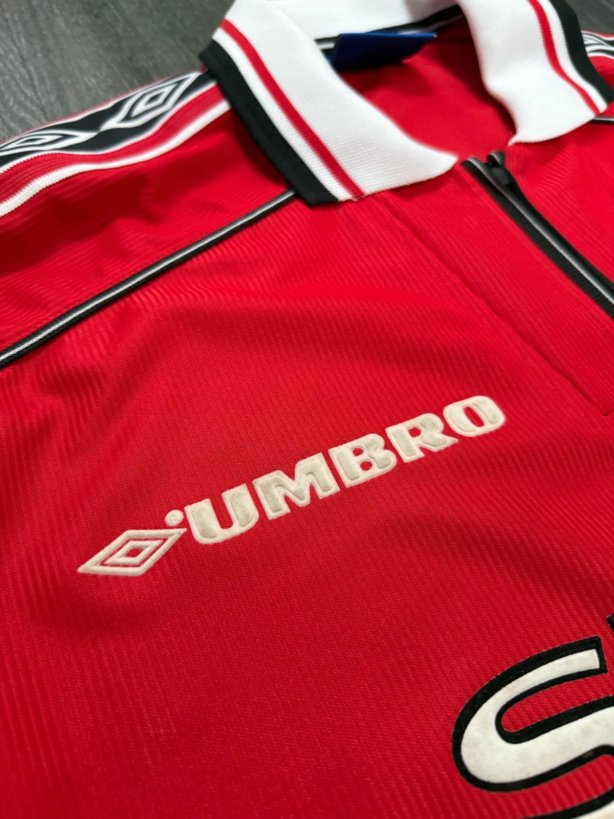 Original Umbro Manchester United 1998/1999 Home Shirt Mens Large L4