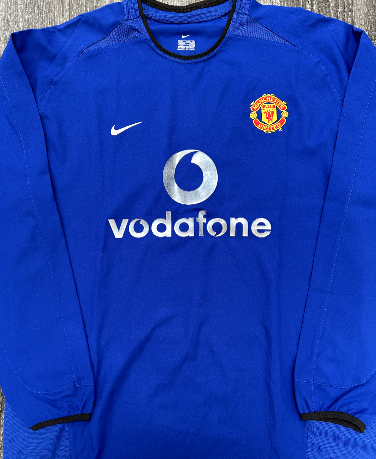 Nike Manchester United 2002/2003 Third Shirt Long Sleeve Beckham 7 Mens Large1