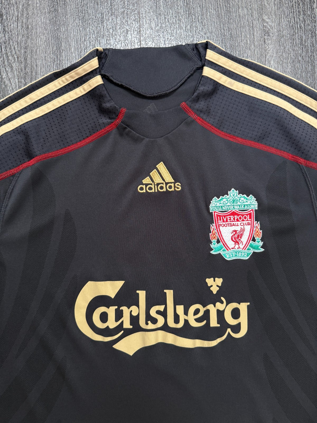 Original Adidas Liverpool 2009/2010 Away Shirt Mens Medium1